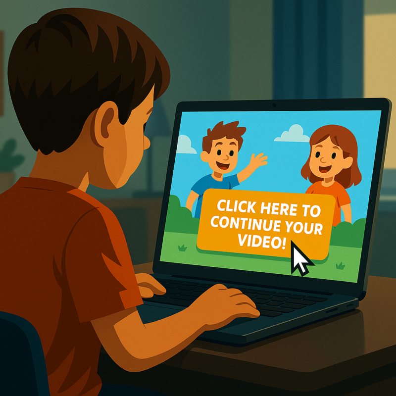 Kids Click “Yes” To Make Pop-ups Go Away, And That’s How Malware Gets In