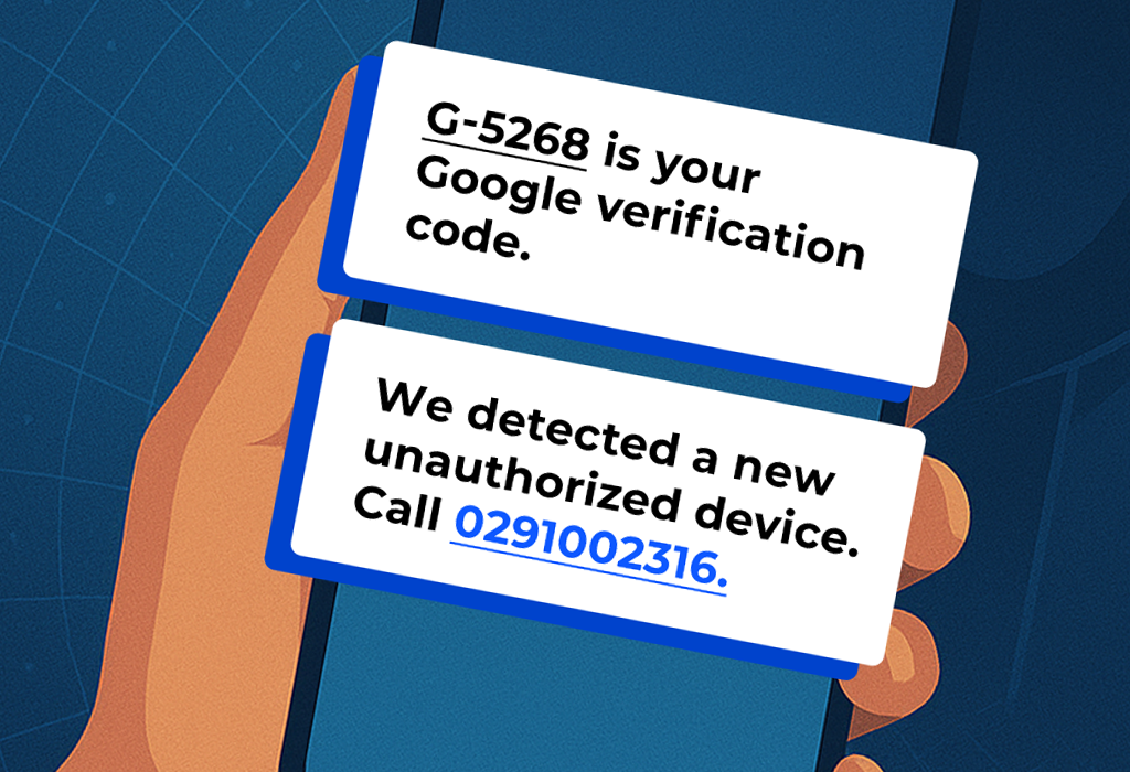 The “Google” SMS Code Scam: How It Works and How to Stay Safe